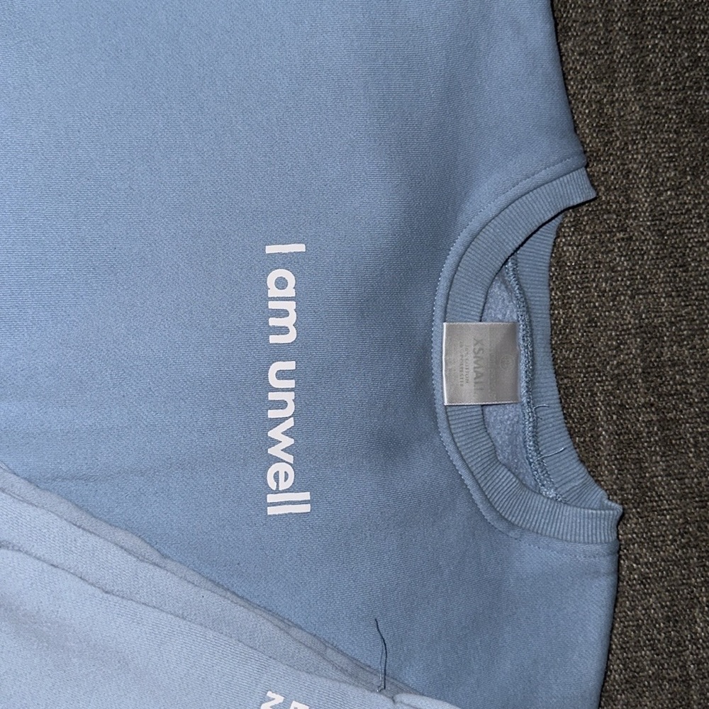 Blue Unwell Sweatshirt